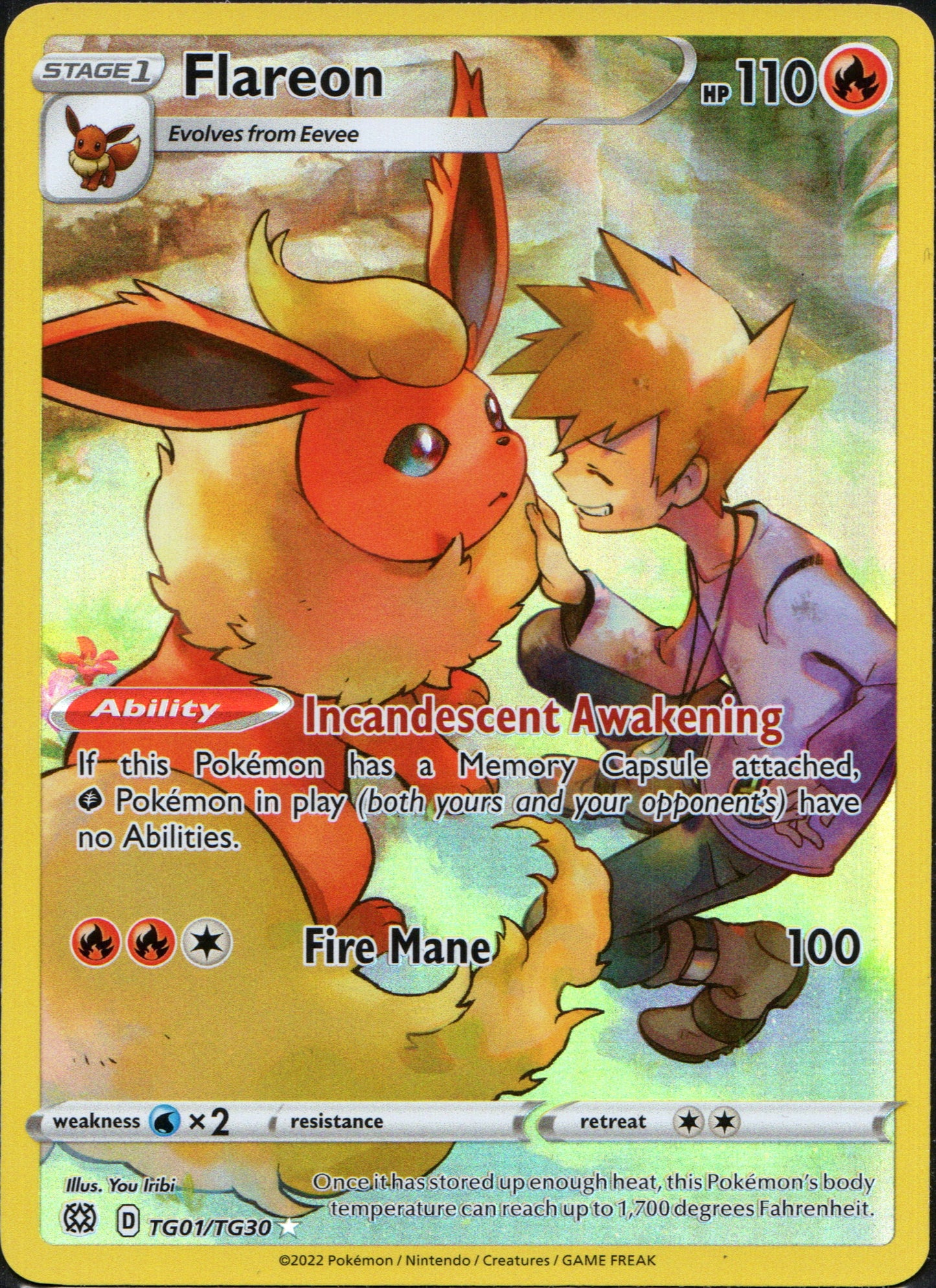 Flareon #TG01 | Pokemon Brilliant Stars