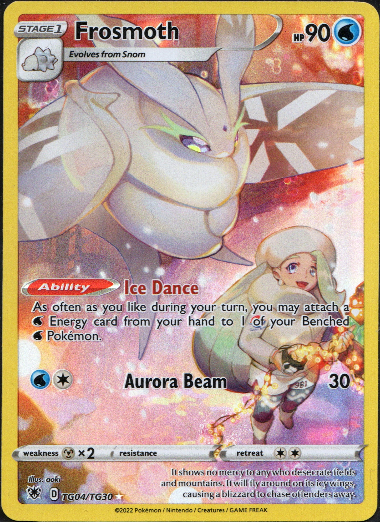 Frosmoth #TG04 | Pokemon Astral Radiance