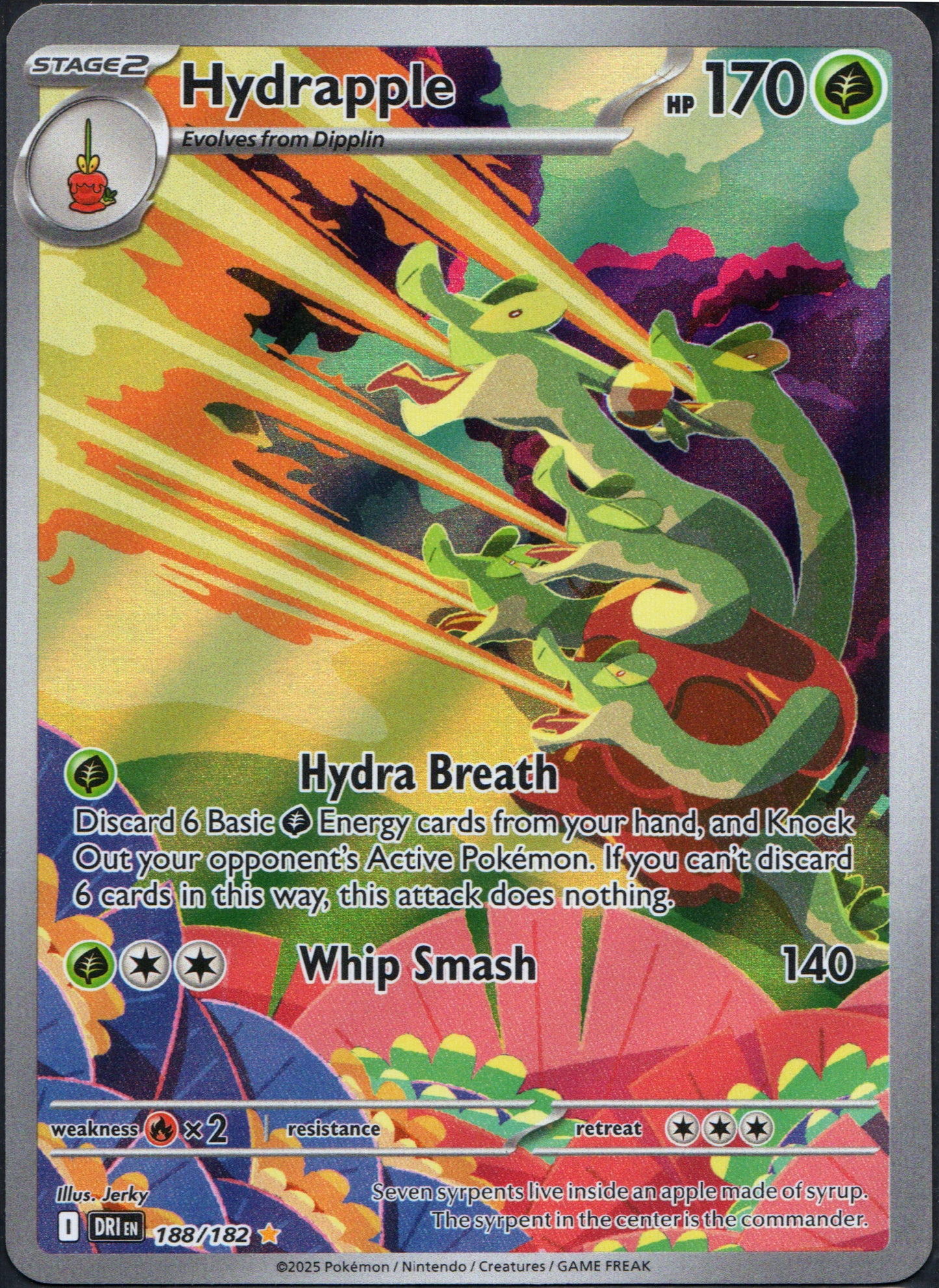 Hydrapple #188 | Pokemon Destined Rivals