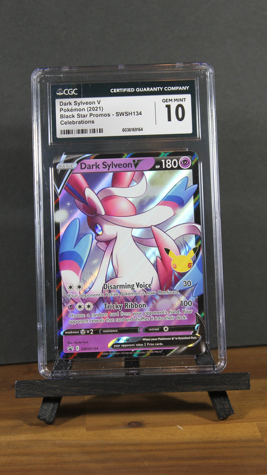 Dark Sylveon V #SWSH134  Pokemon Celebrations CGC 10