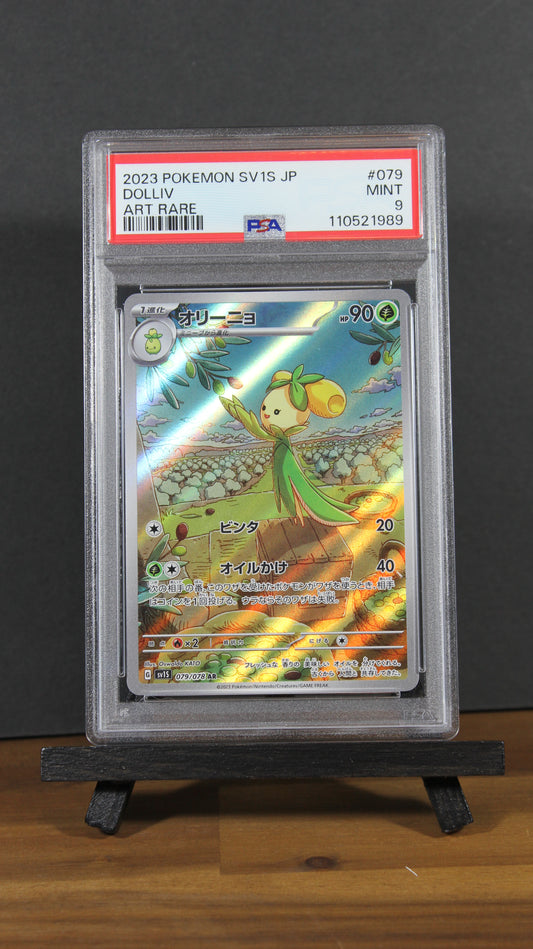 Dolliv #79  Pokemon Japanese Scarlet Ex PSA 9