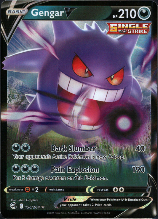Gengar V #156 | Pokemon Fusion Strike
