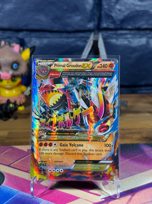 Primal Groudon EX (Omega) 86