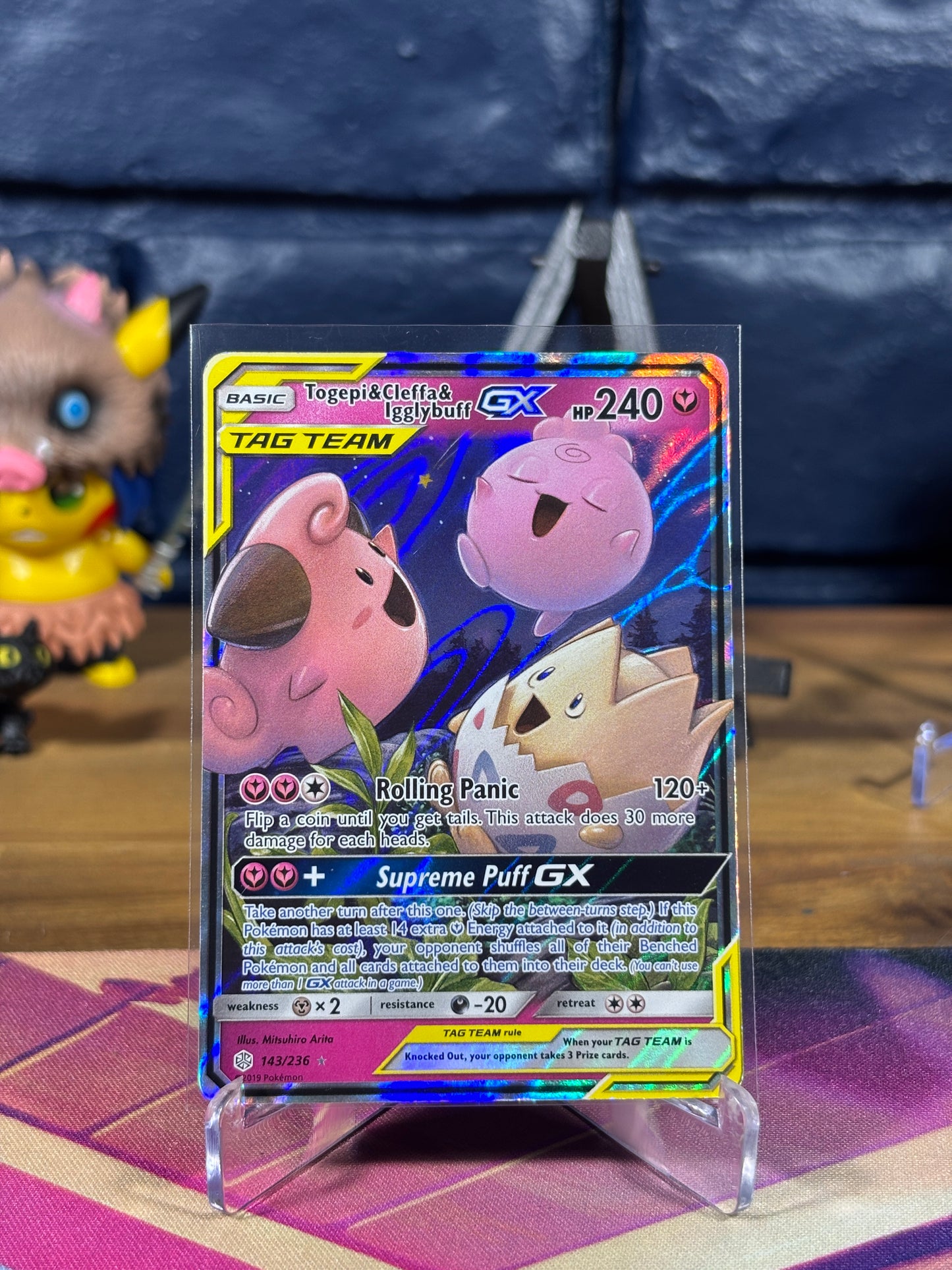 Togepi & Cleffa & Igglybuff GX 143/236