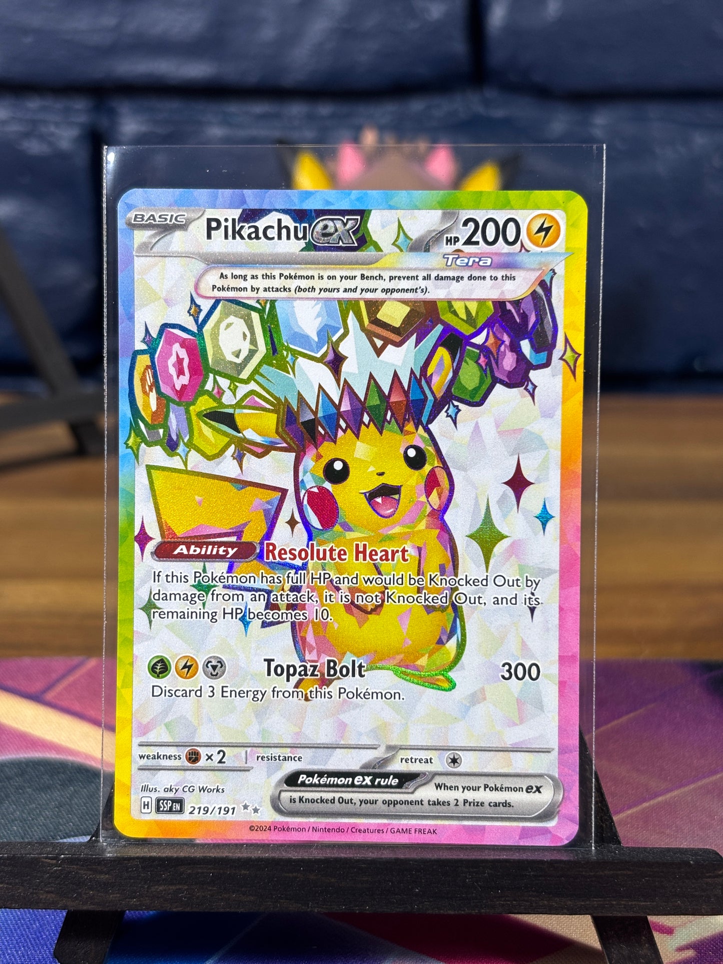 Pikachu ex 219/191