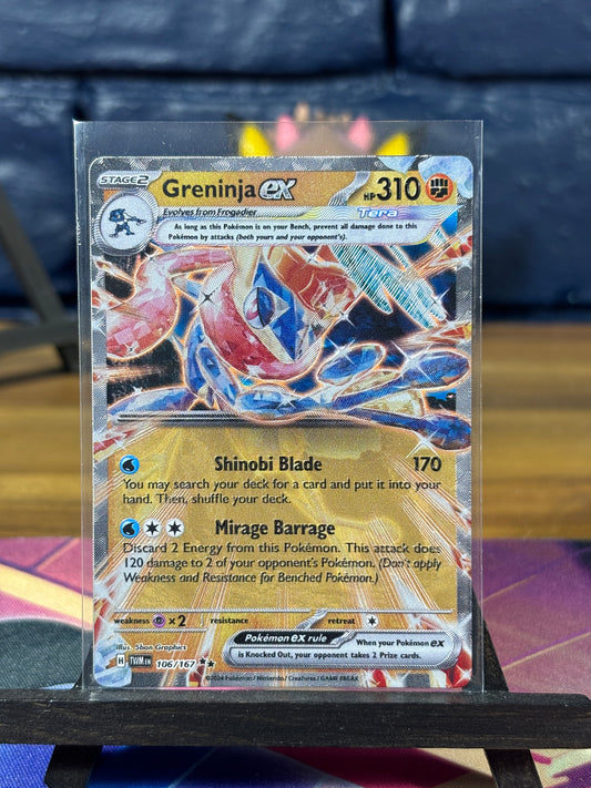 Greninja ex (GameStop Metal Card) 106/167