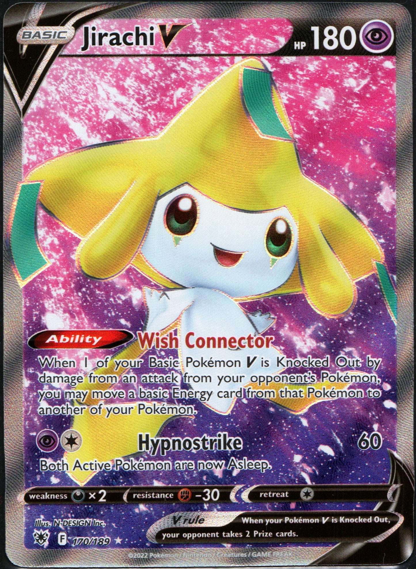 Jirachi V #170 | Pokemon Astral Radiance