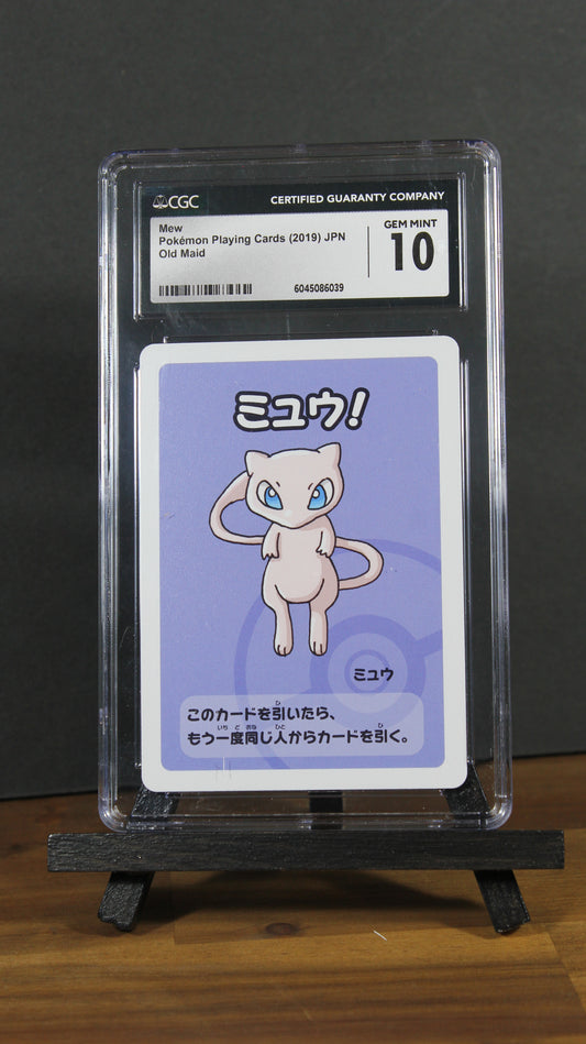 Mew | Pokemon Japanese Old Maid CGC 10