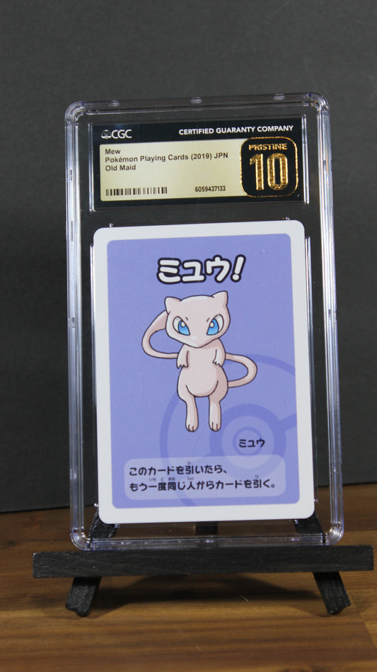 Mew | Pokemon Japanese Old Maid CGC Pristine 10