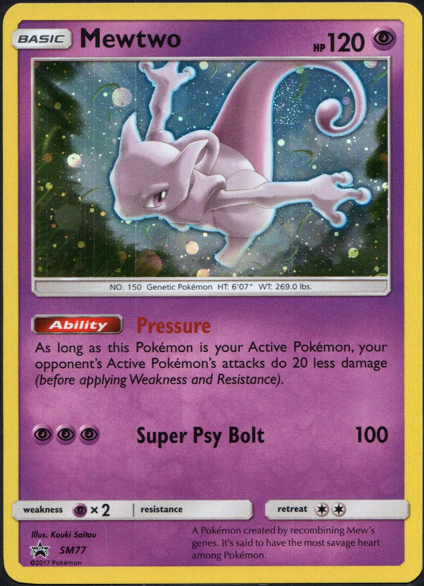 Mewtwo #SM77 | Pokemon Promo