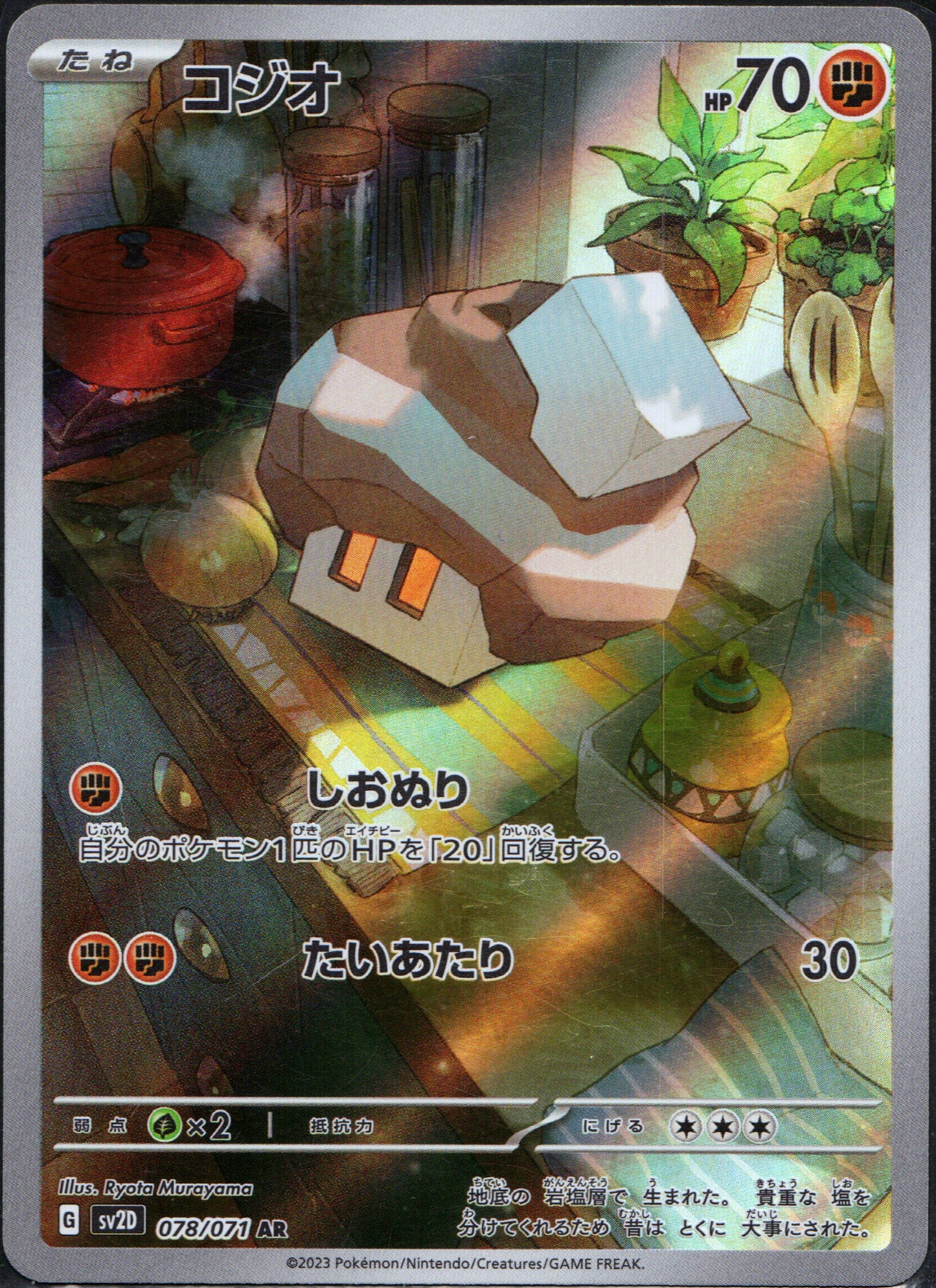 Nacli #78 | Pokemon Japanese Clay Burst