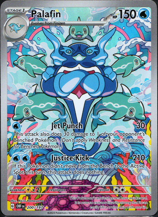 Palafin #200 | Pokemon Obsidian Flames