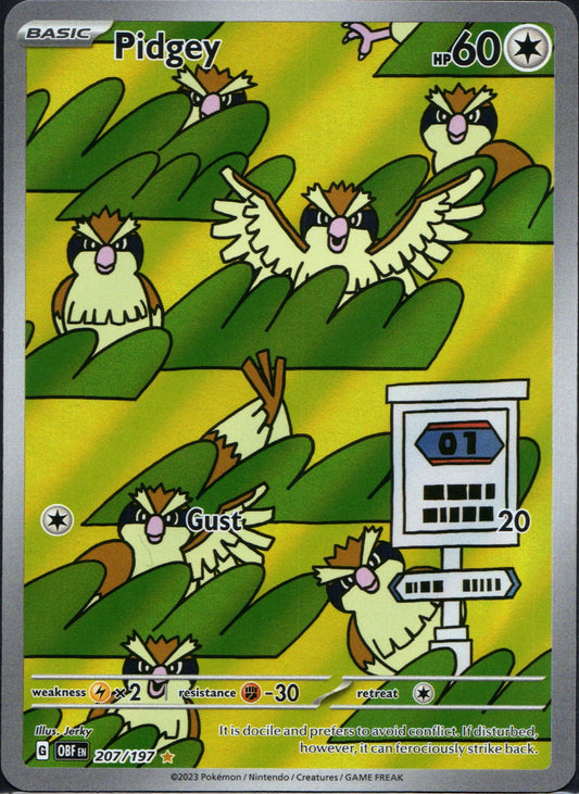 Pidgey #207 | Pokemon Obsidian Flames