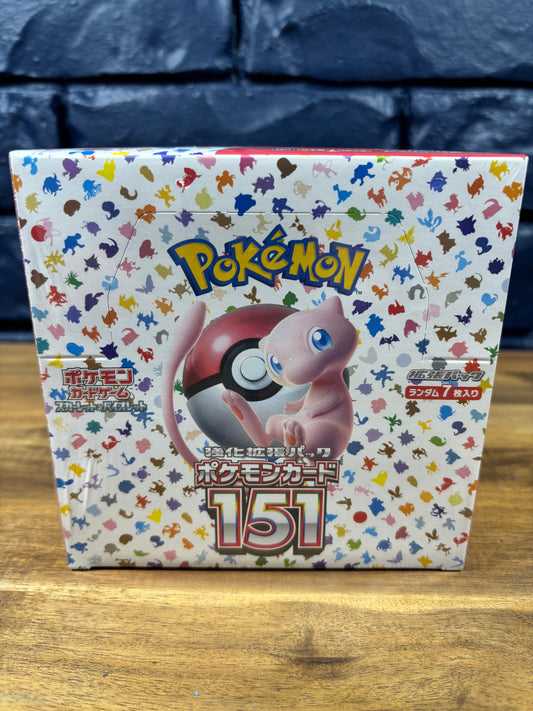 Pokemon 151 Japanese Booster Box