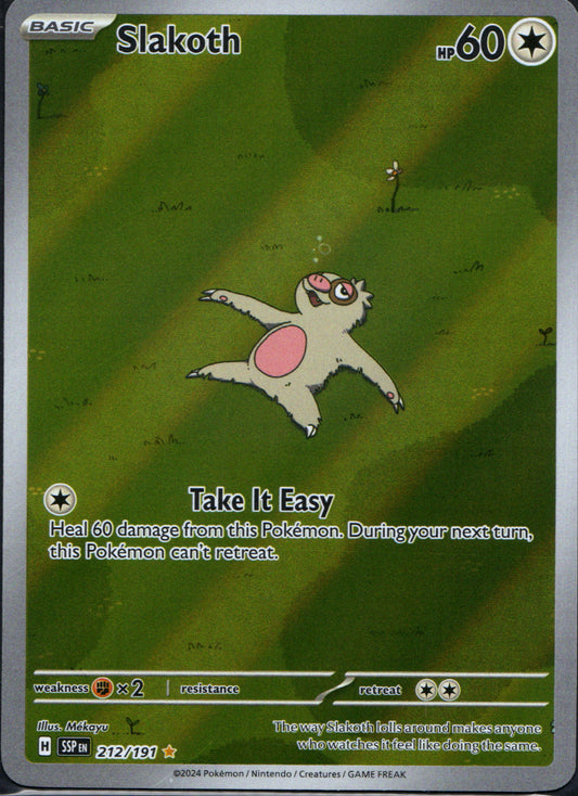 Slakoth #117 | Pokemon Japanese Super Electric Breaker